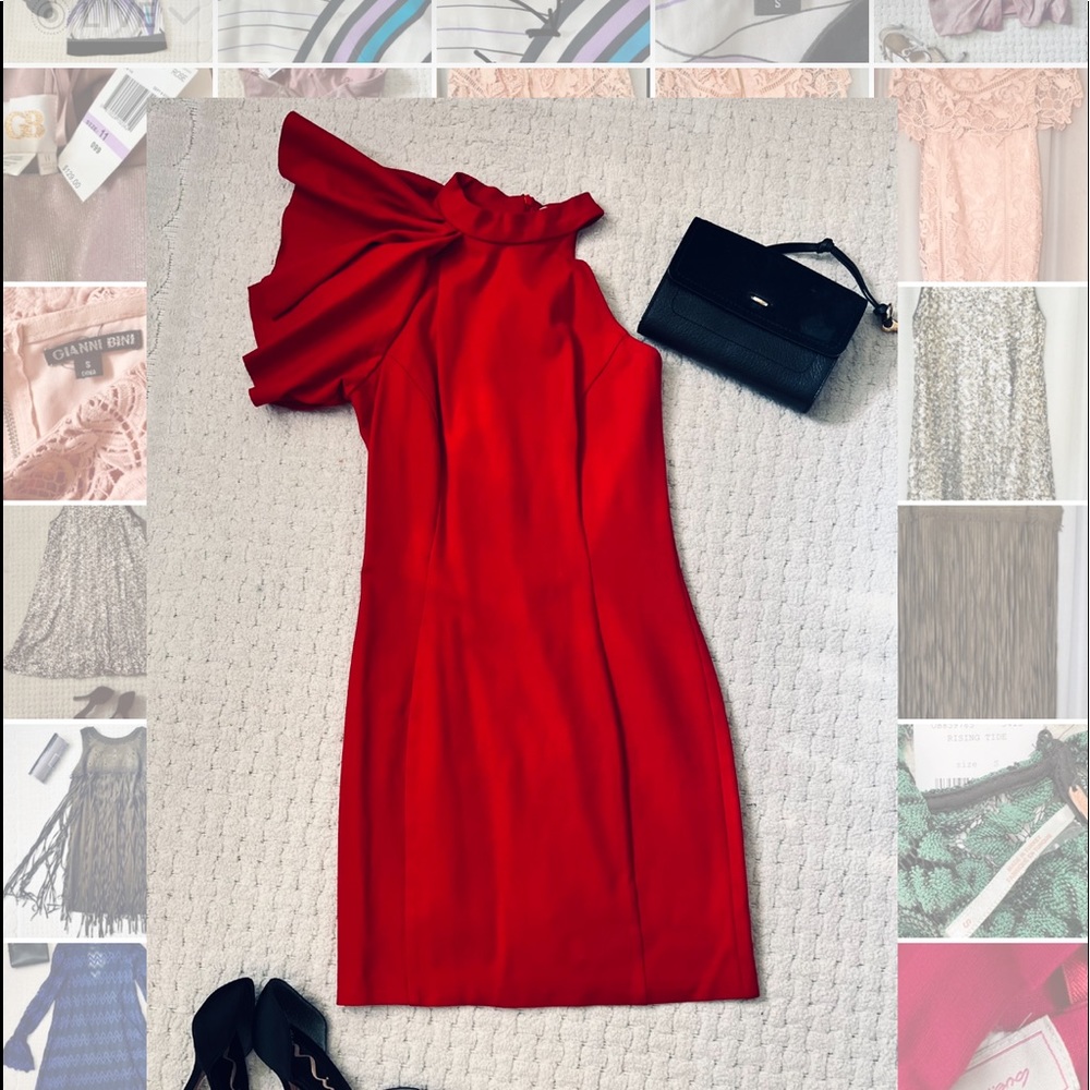 Cocktail chic dress to show your shoulder & comfortable to dance the night away